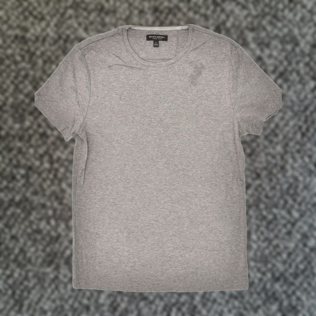 Banana Republic BANANA REPUBLIC Mens T-Shirt Top Small Grey Cotton Size US S / EU 44-46 / 1 - 1 Thumbnail