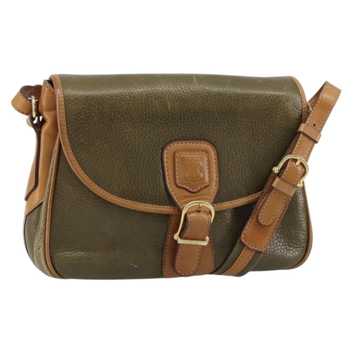 Celine Celine Vintage Shoulder Bag Leather Size ONE SIZE - 1 Thumbnail