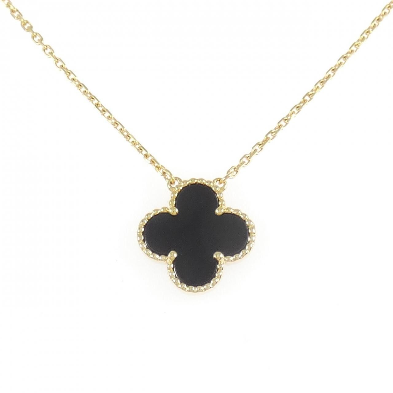Van Cleef & Arpels Van Cleef & Arpels Van Cleef & Arpels Vintage Alhambra 750 Yellow Gold Necklace Precious Metal Necklace VCARA45800 DUTY FREE for USA Size ONE SIZE - 1 Thumbnail