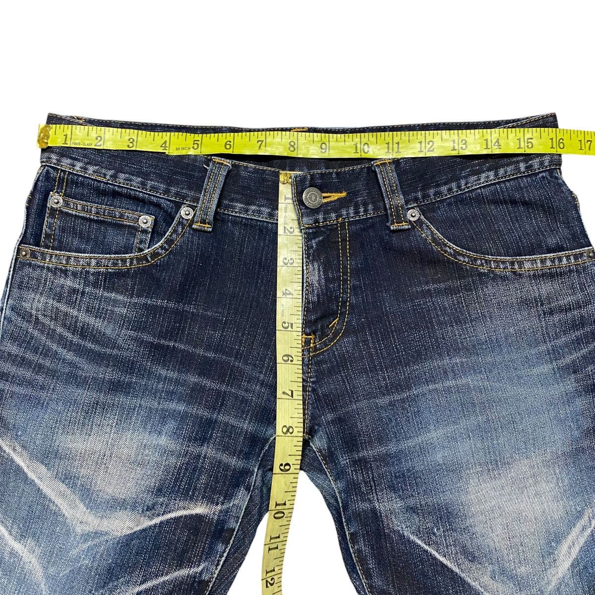 Tornado Mart Vintage Tornado Mart Denim Flare Jeans Whisker Size US 31 - 19 Thumbnail