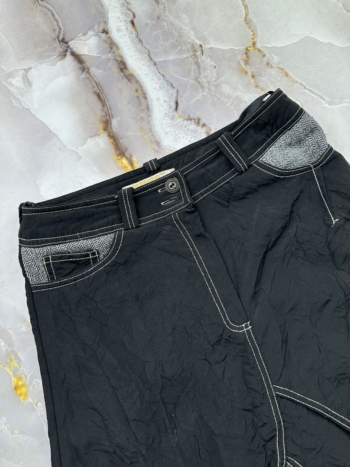 Japanese Brand Vintage Midi Skirt Size 26" / US 2 / IT 38 - 3 Thumbnail
