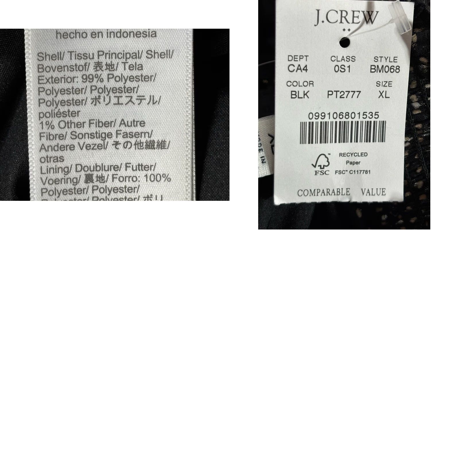 J.Crew VINTAGE? No. J.CREW Dress Shirt? Size XL / US 12-14 / IT 48-50 - 8 Thumbnail