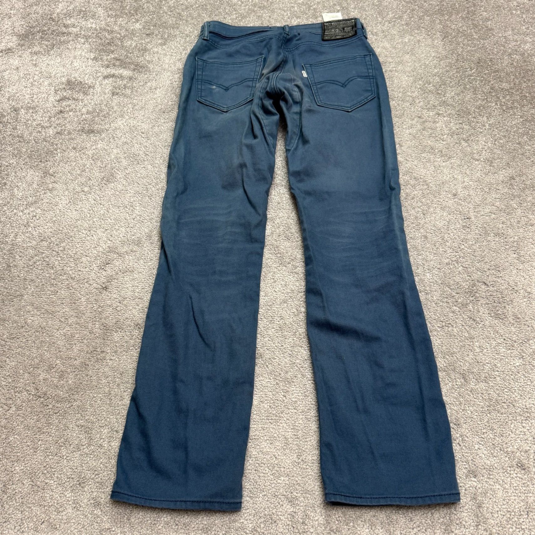 Levi's Levi's 511 Slim Fit Jeans Mens 30x32 Blue Medium Wash Straight Leg Casual Streetwear Size US 30 / EU 46 - 2 Thumbnail