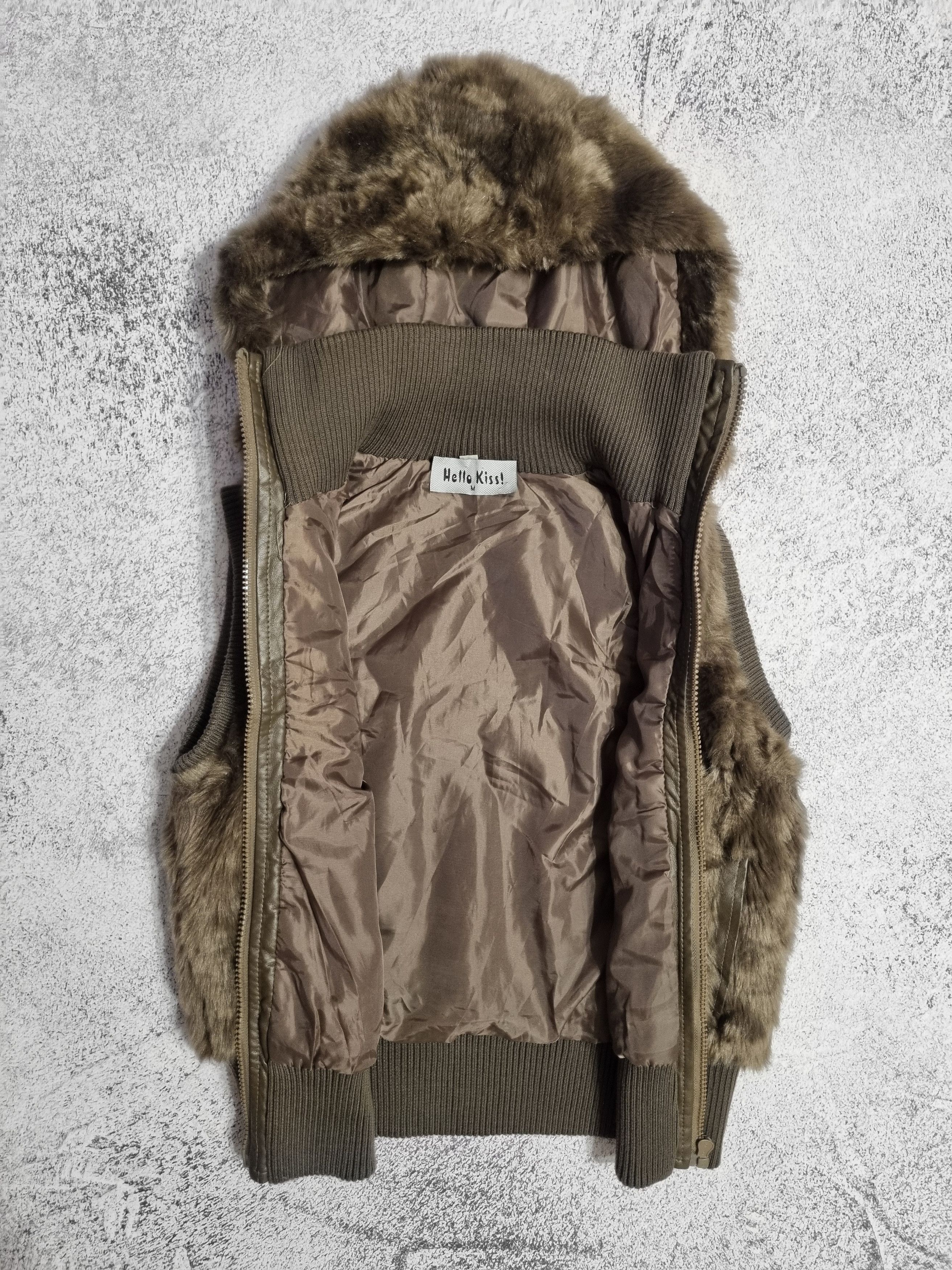 Japanese Brand Vintage Faux Fur Y2K Opium Vest Size S / US 4 / IT 40 - 5 Thumbnail