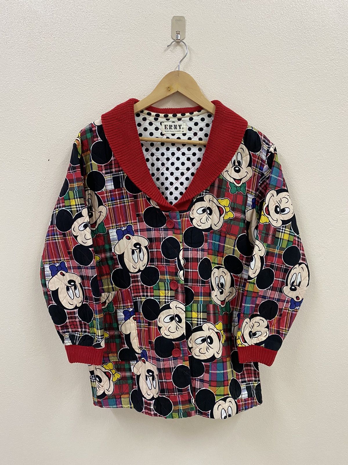 Disney Vtg Mikey Mouse Walt Disney Jacket Size US M / EU 48-50 / 2 - 2 Thumbnail