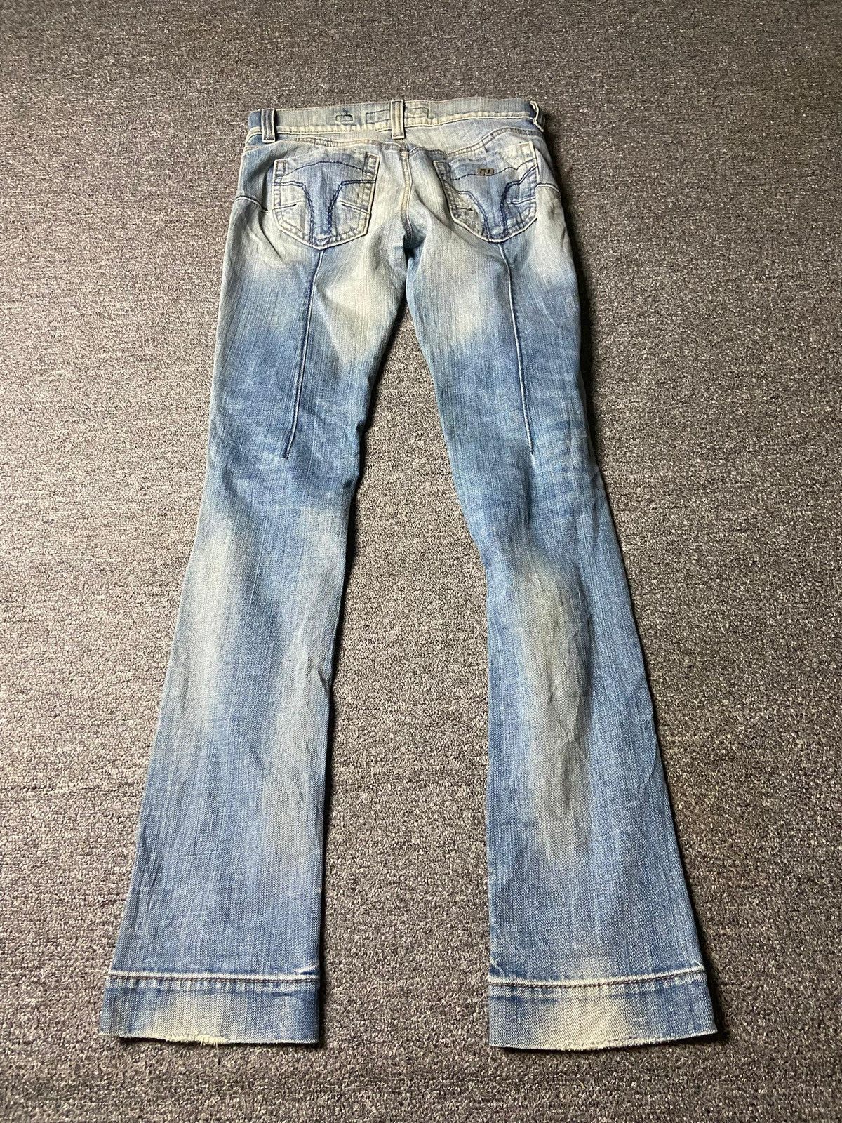Miss Sixty Miss Sixty Collection Distressed Ripped Jeans (153) Size 30" / US 8 / IT 44 - 2 Thumbnail
