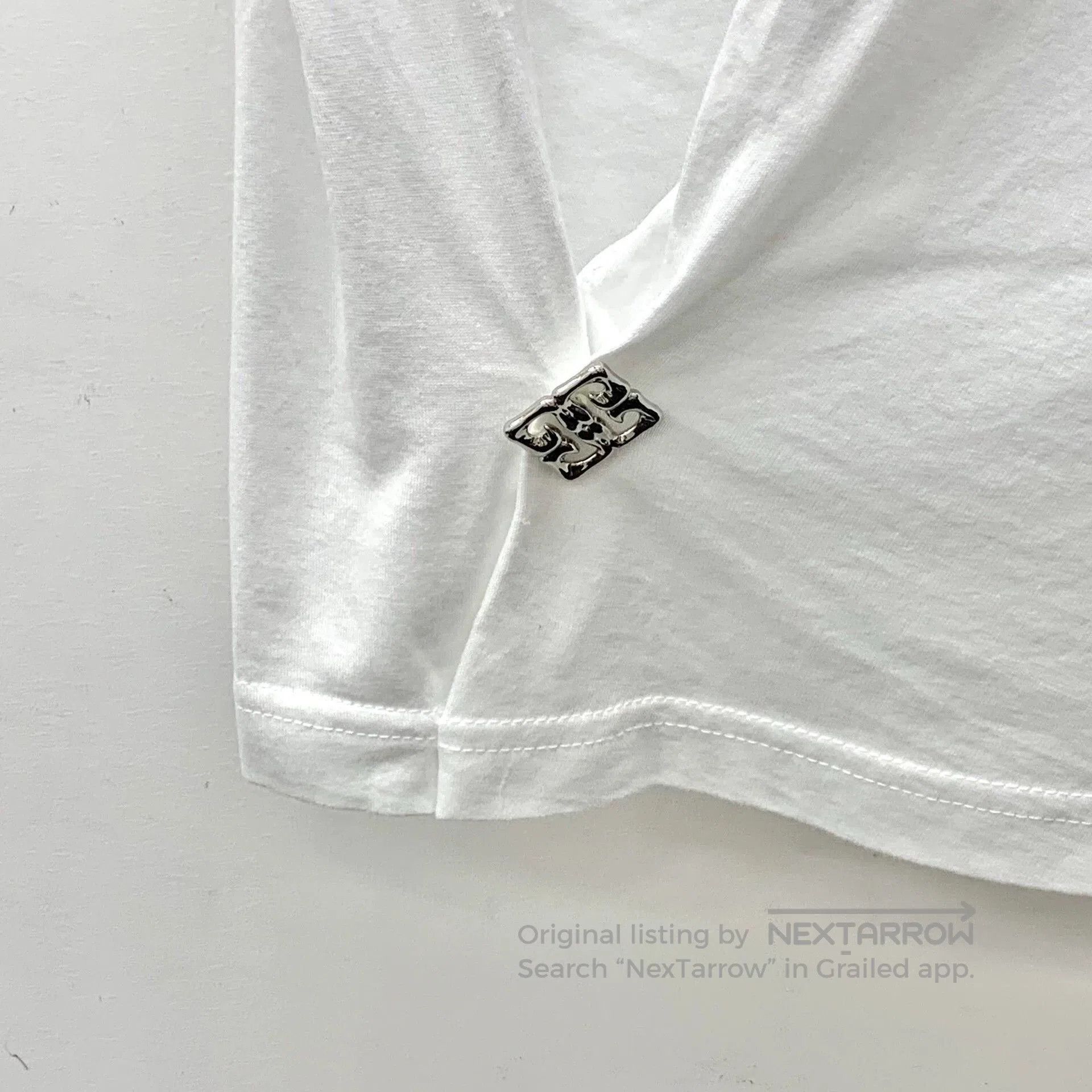 Givenchy Givenchy White Logo Cotton Short Sleeve T-shirt. Size US S / EU 44-46 / 1 - 4 Thumbnail