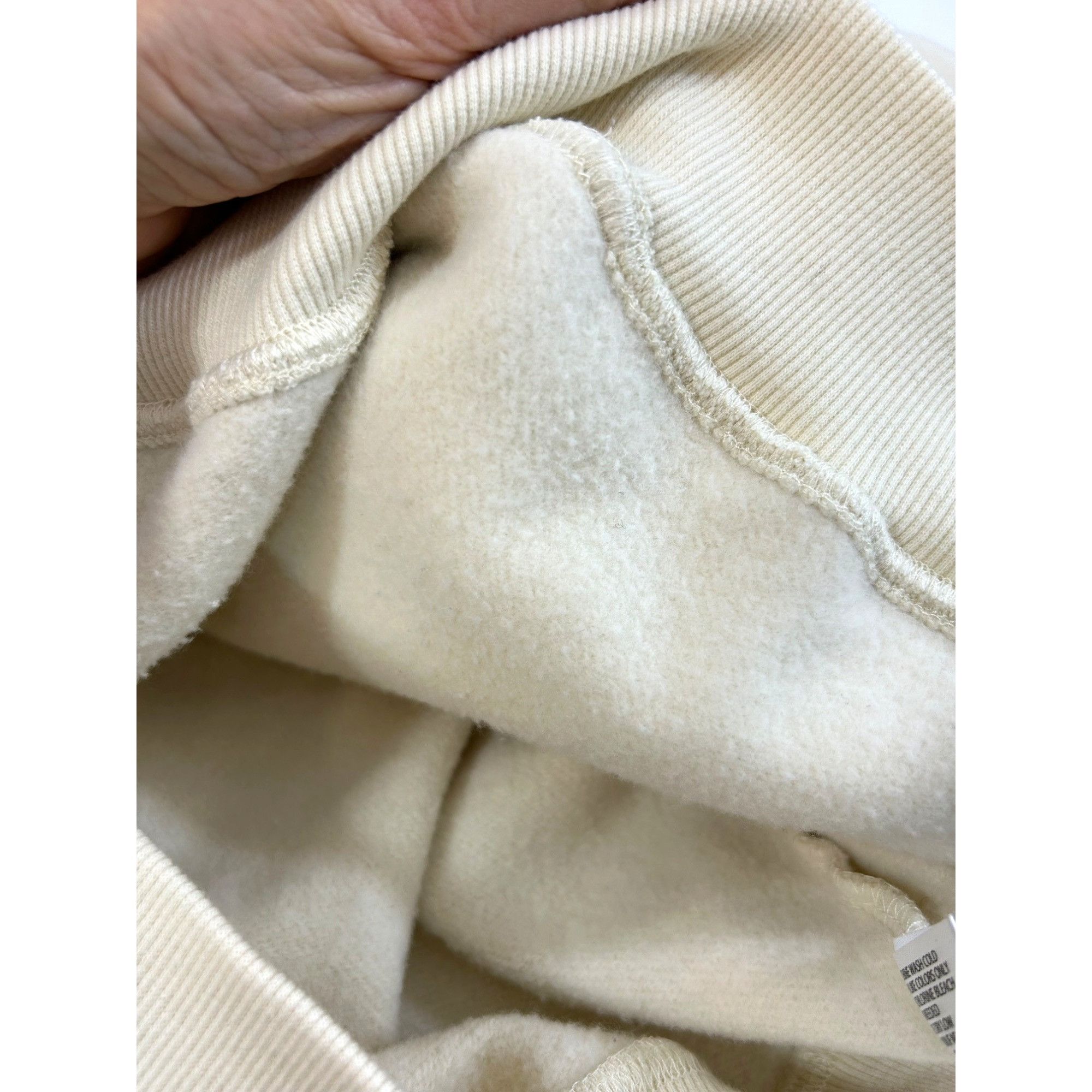 U.S. Polo Assn. U.S. Polo Assn. Men’s Vtg Hoodie Cream M Long Sleeve Embroi Size US M / EU 48-50 / 2 - 17 Thumbnail
