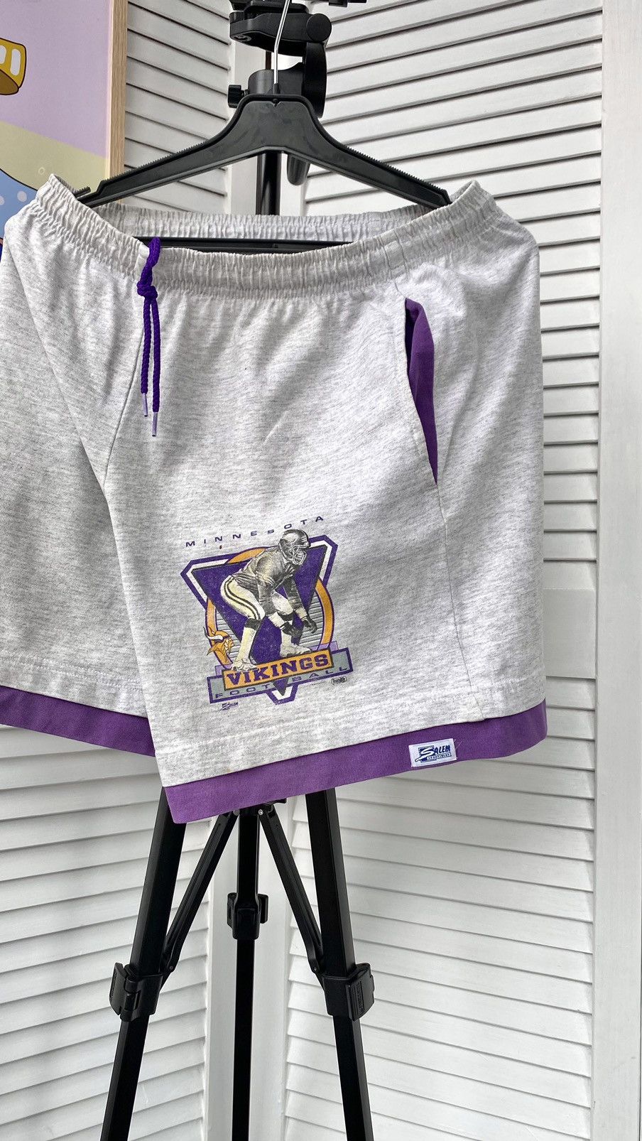 Salem Sportswear × Vintage Vintage Salem Sportswear Minnesota Vikings Football USA Size US 34 / EU 50 - 8 Thumbnail