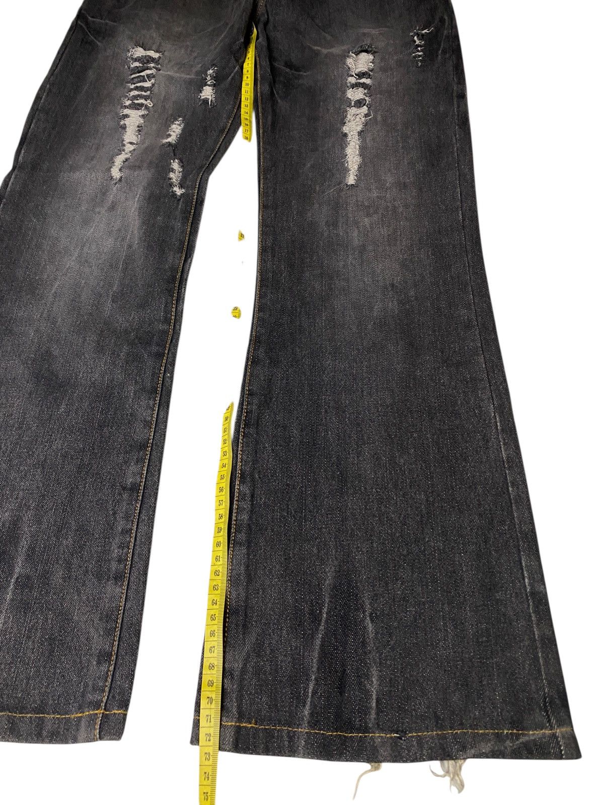 If Six Was Nine Bernings Sho Clawmark Tribal Flared Jeans Size US 28 / EU 44 - 15 Thumbnail