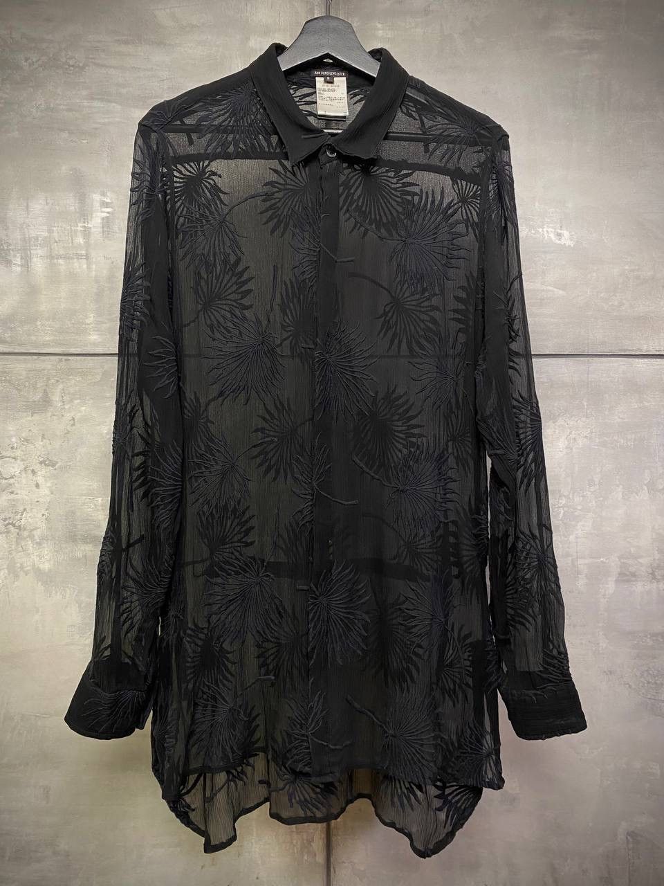 Ann Demeulemeester Silk shirt M Size 48L - 1 Thumbnail