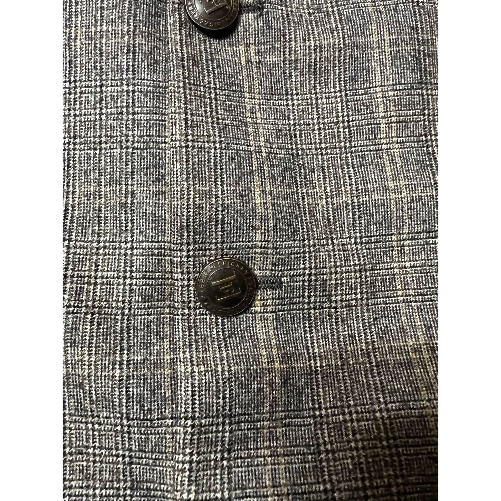 Hickey Freeman Vintage Hickey-Freeman 100% Wool Blazer 42R Size 42R - 6 Thumbnail