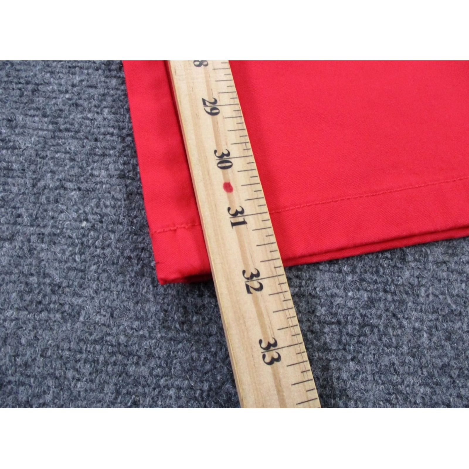 Tommy Hilfiger Tommy Hilfiger Pants Men 36 x 30 Red Slim Fit Stretch Straight Preppy Casual NEW Pants Regular 36 Red Straight Mens Size US 36 / EU 52 - 4 Thumbnail