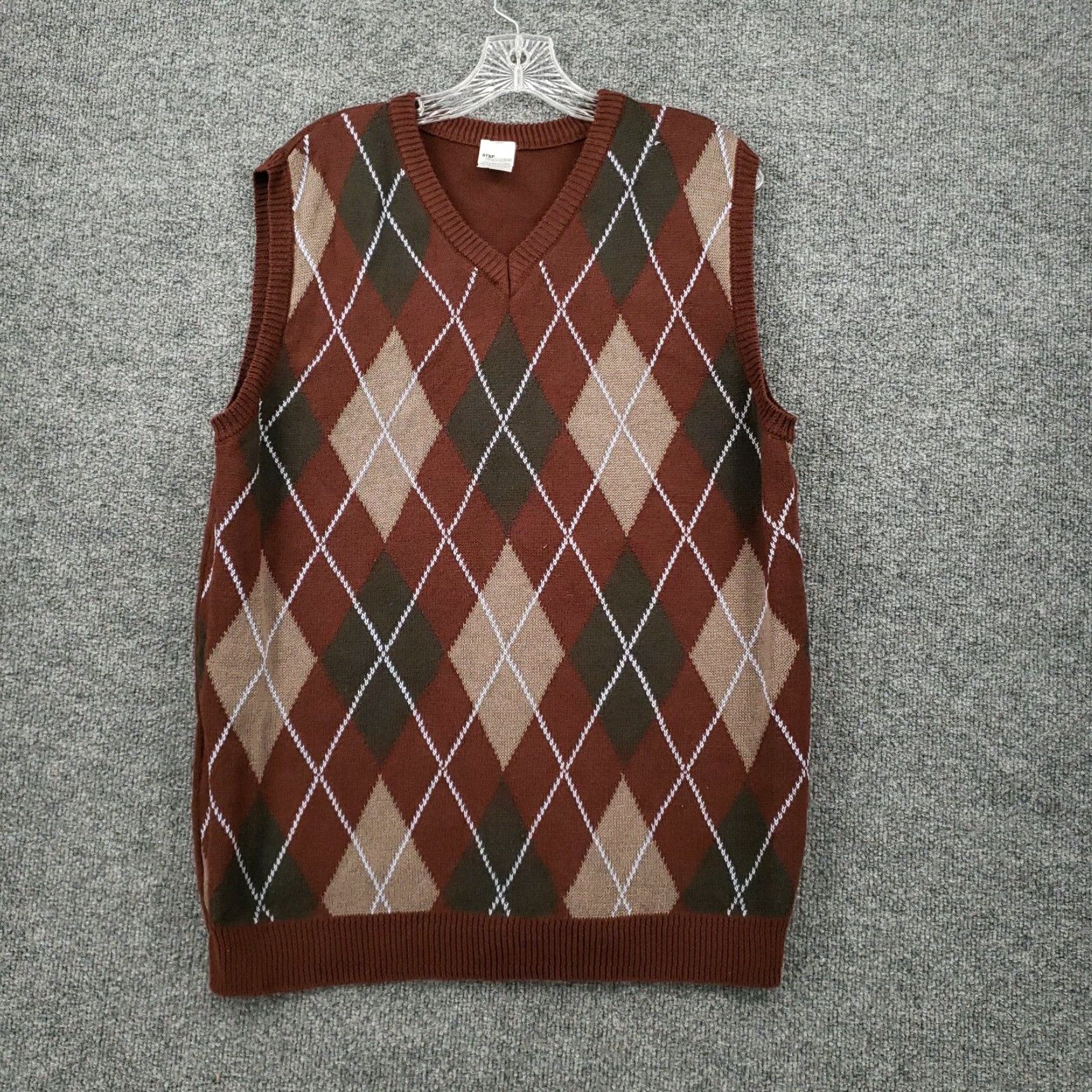 Step brothers argyle sweater vest new arrivals