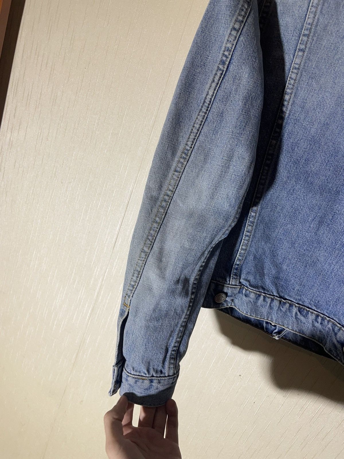 Helmut Lang × Japanese Brand Helmut Lang Japanese vintage archive denim jacket Size S / US 4 / IT 40 - 20 Thumbnail