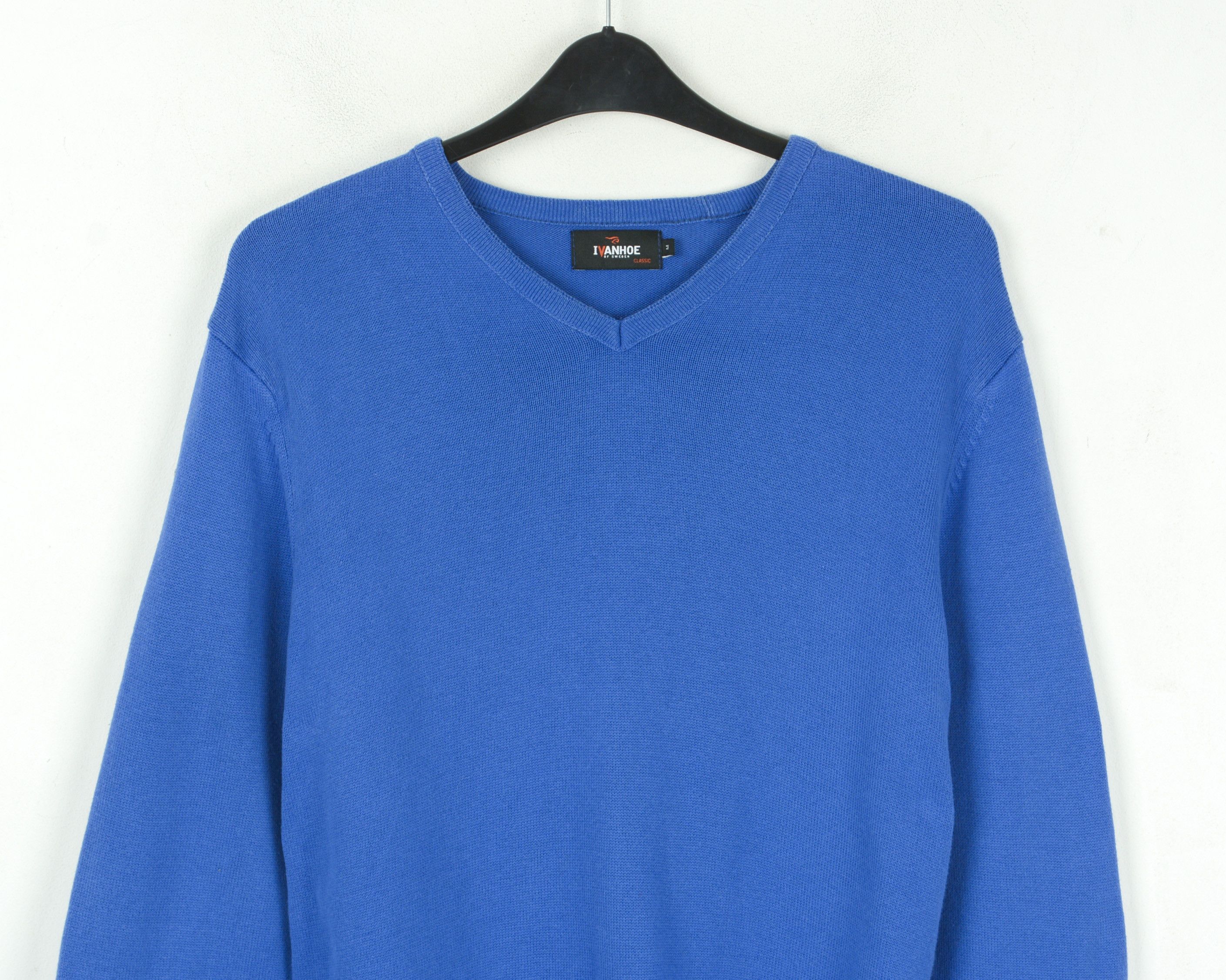 Other IVANHOE Jumper Pullover Sweater Knit V Neck Classic Smart Size US M / EU 48-50 / 2 - 2 Thumbnail