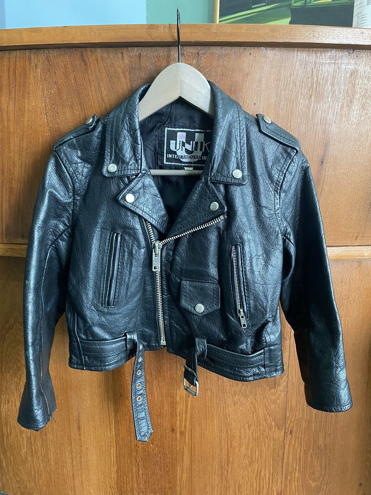 Vintage Pick leather jacket Size US XXS / EU 40 - 1 Thumbnail