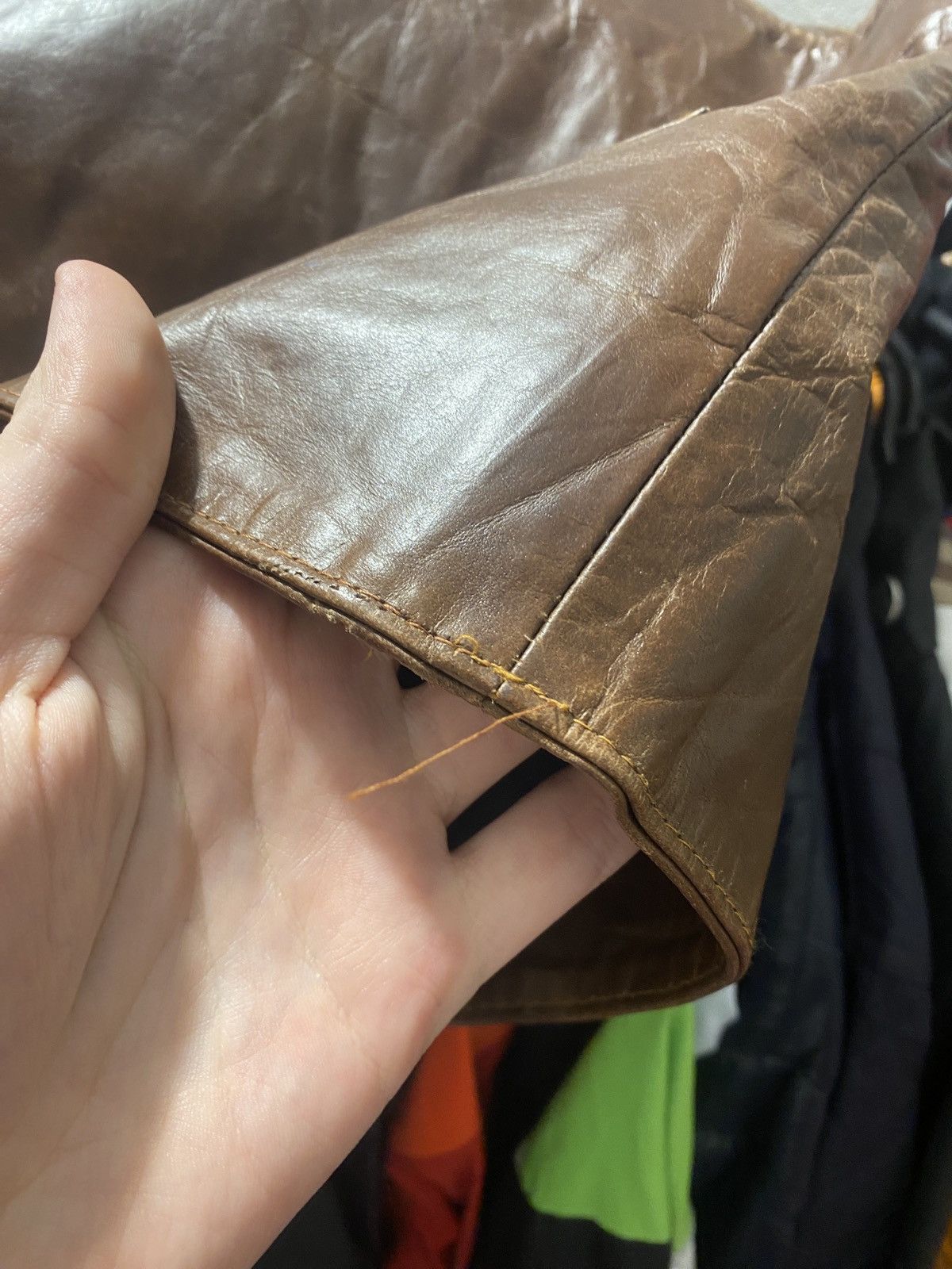 Cowboy Equipment × Vintage Vintage leather cowboys Vest Size US L / EU 52-54 / 3 - 14 Thumbnail
