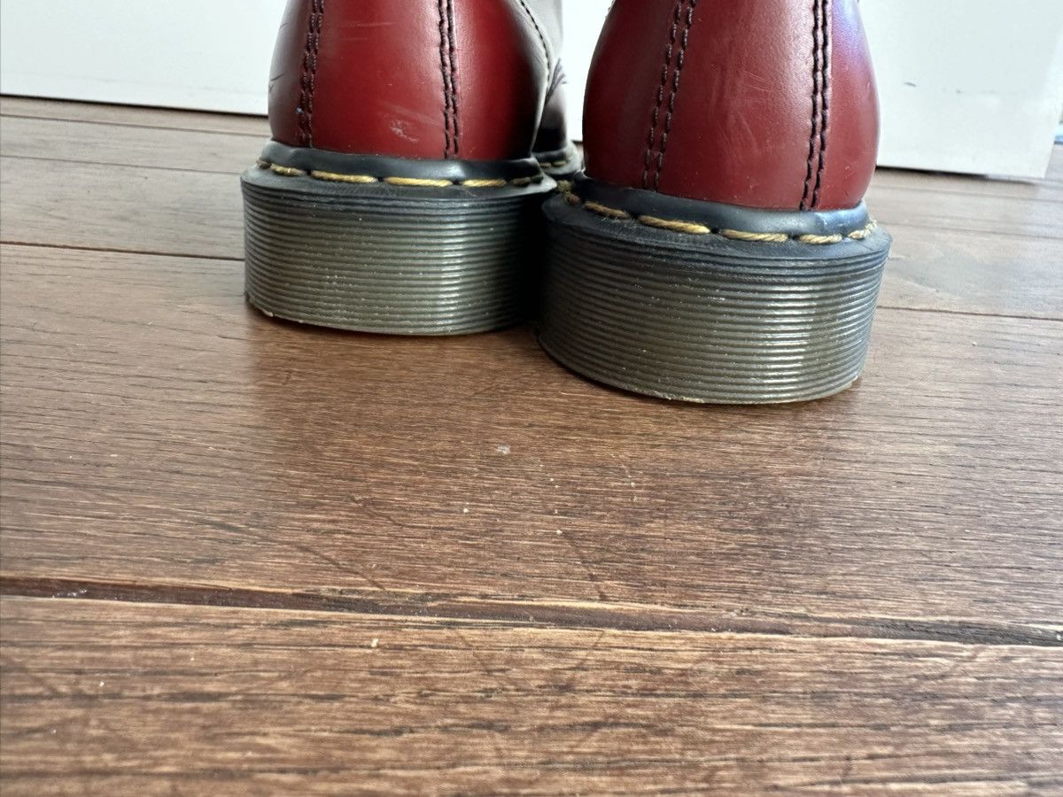 Dr. Martens Dr.Martens 1460 made in England leather burgundy boots Size US 10 / IT 40 - 10 Thumbnail