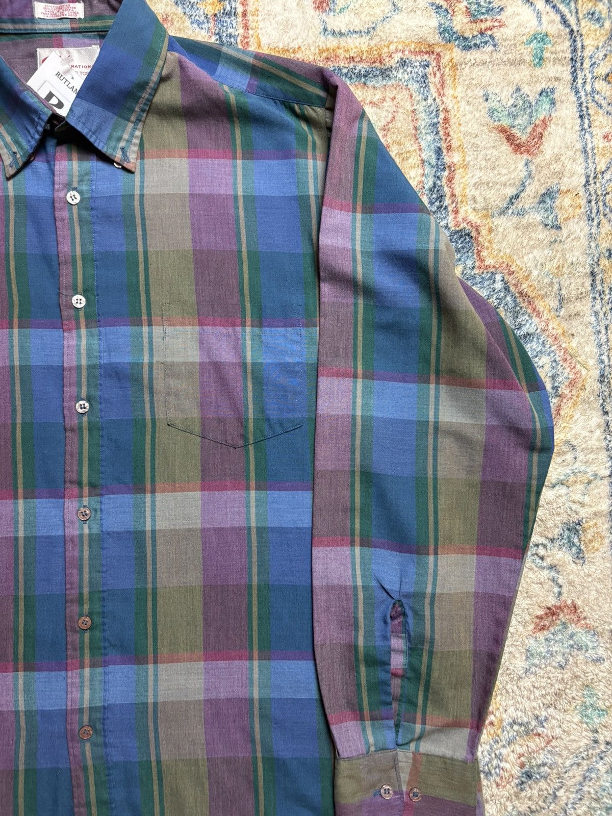 Vintage Vintage Club International Plaid Button-up Shirt Large Size US L / EU 52-54 / 3 - 4 Thumbnail