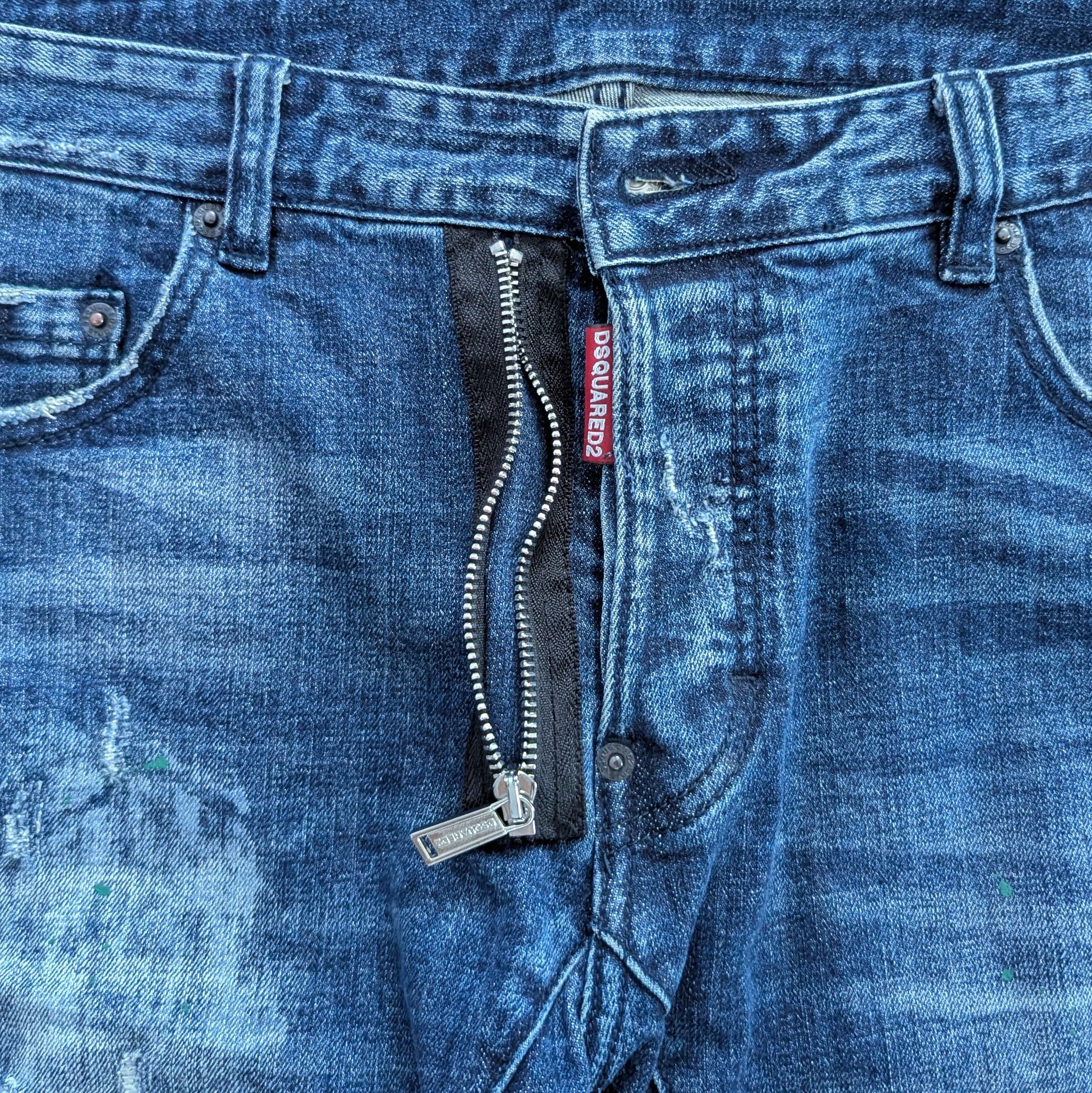 Dsquared2 DSQUARED2 Slim Jean Made In Italy Denim Pants Luxury Brand Size US 34 / EU 50 - 12 Thumbnail