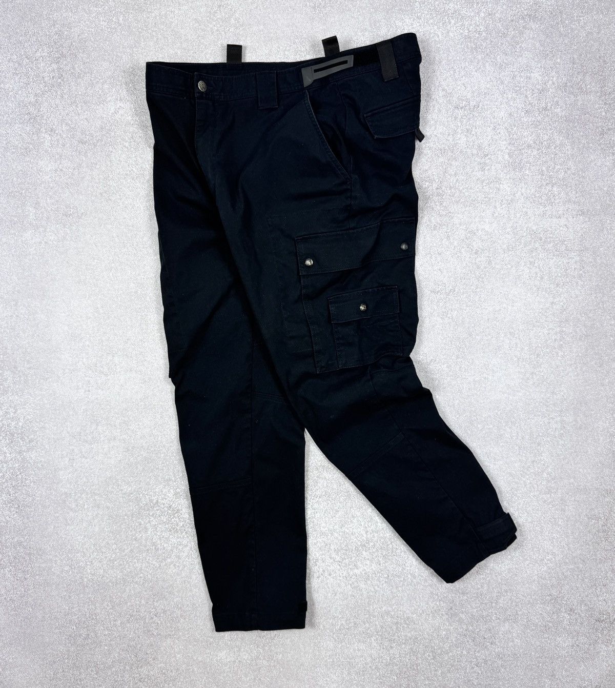 Men's Diesel P-Freddy Multipocket Cargo Black Pants Size 36