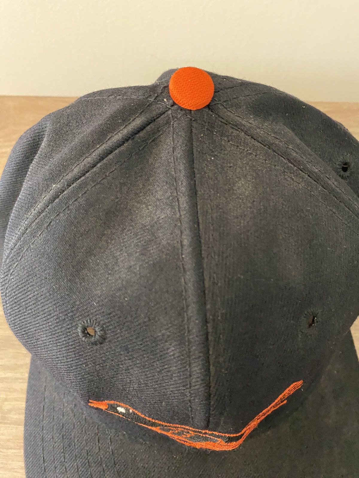 MLB Vintage 80’s Baltimore Orioles Roman Pro Fitted Hat 7 1/2 Size ONE SIZE - 7 Thumbnail