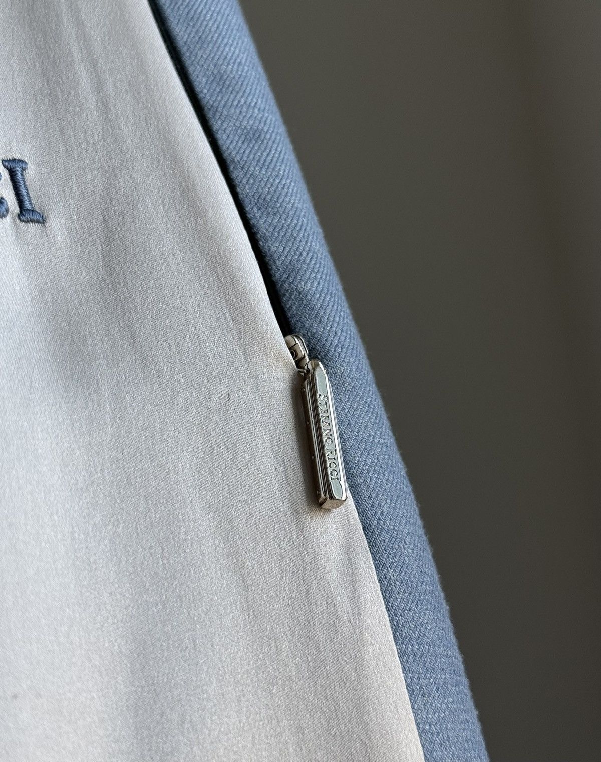 Stefano Ricci RRP~$5790 Stefano Ricci Wool Silk Linen Bomber Jacket Zip Size US L / EU 52-54 / 3 - 16 Thumbnail