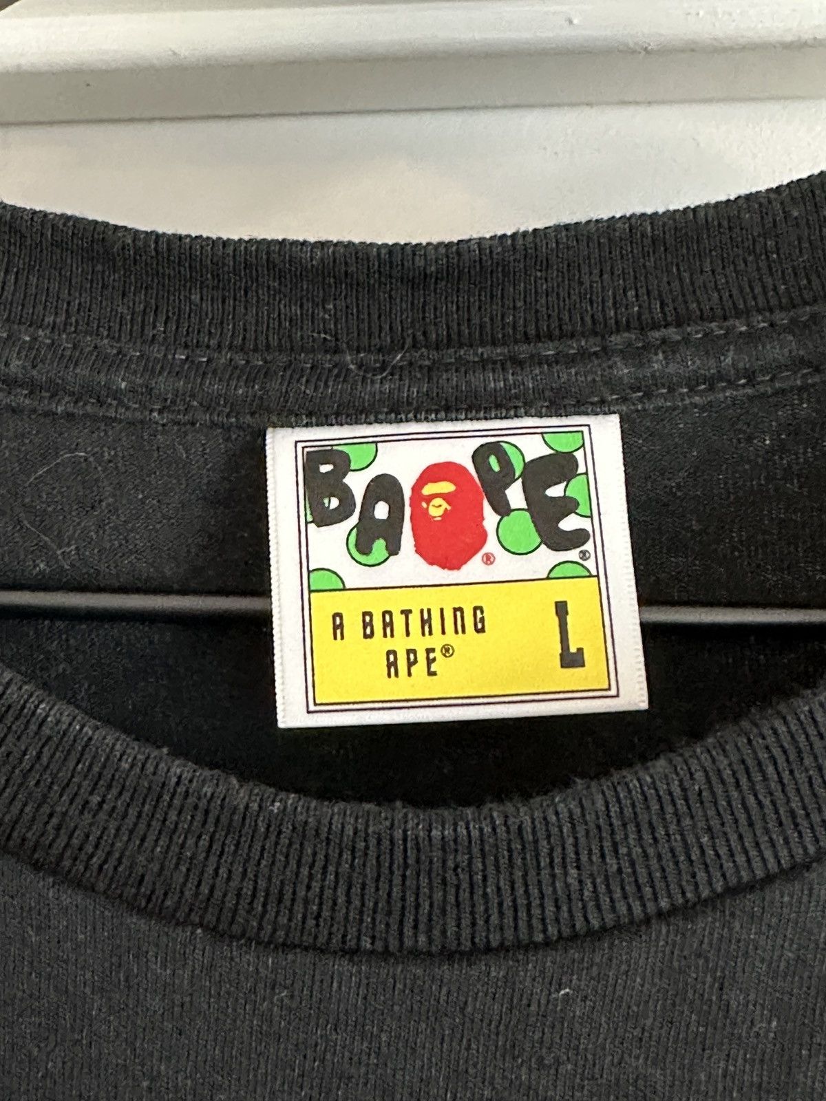 Bape BAPE Japan Katakana College City Tee Black Size US L / EU 52-54 / 3 - 4 Thumbnail