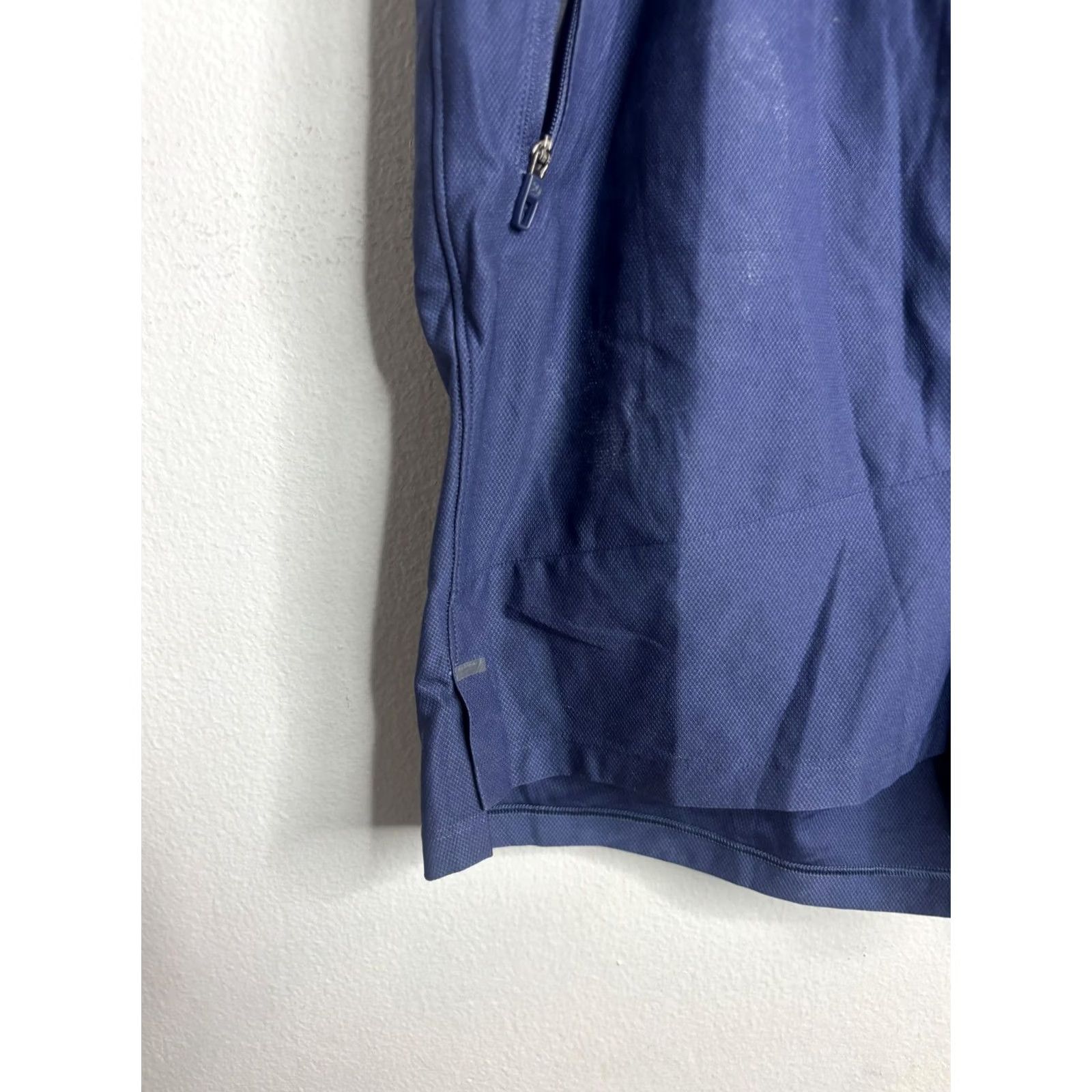 Lululemon Lululemon Mens Large Blue Running Shorts Athletic Drawstring Zip Pockets Size US 33 - 2 Thumbnail