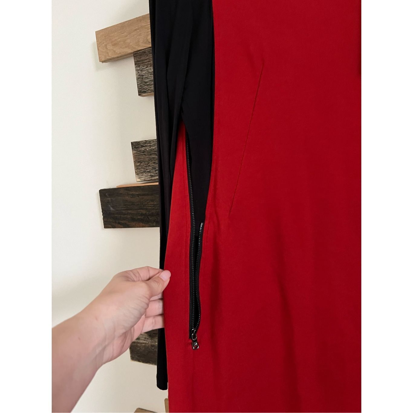 Kenneth Cole KENNETH COLE New York NWT Red Capri Color Block Dress Expose Size M / US 6-8 / IT 42-44 - 6 Thumbnail
