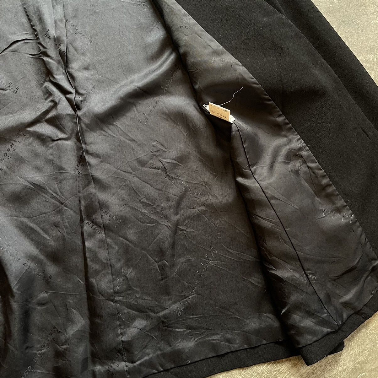 Hiroko Koshino Homme × Vintage Hiroko Koshino Noir Chic Vintage Kimono Style Size L / US 10 / IT 46 - 5 Thumbnail