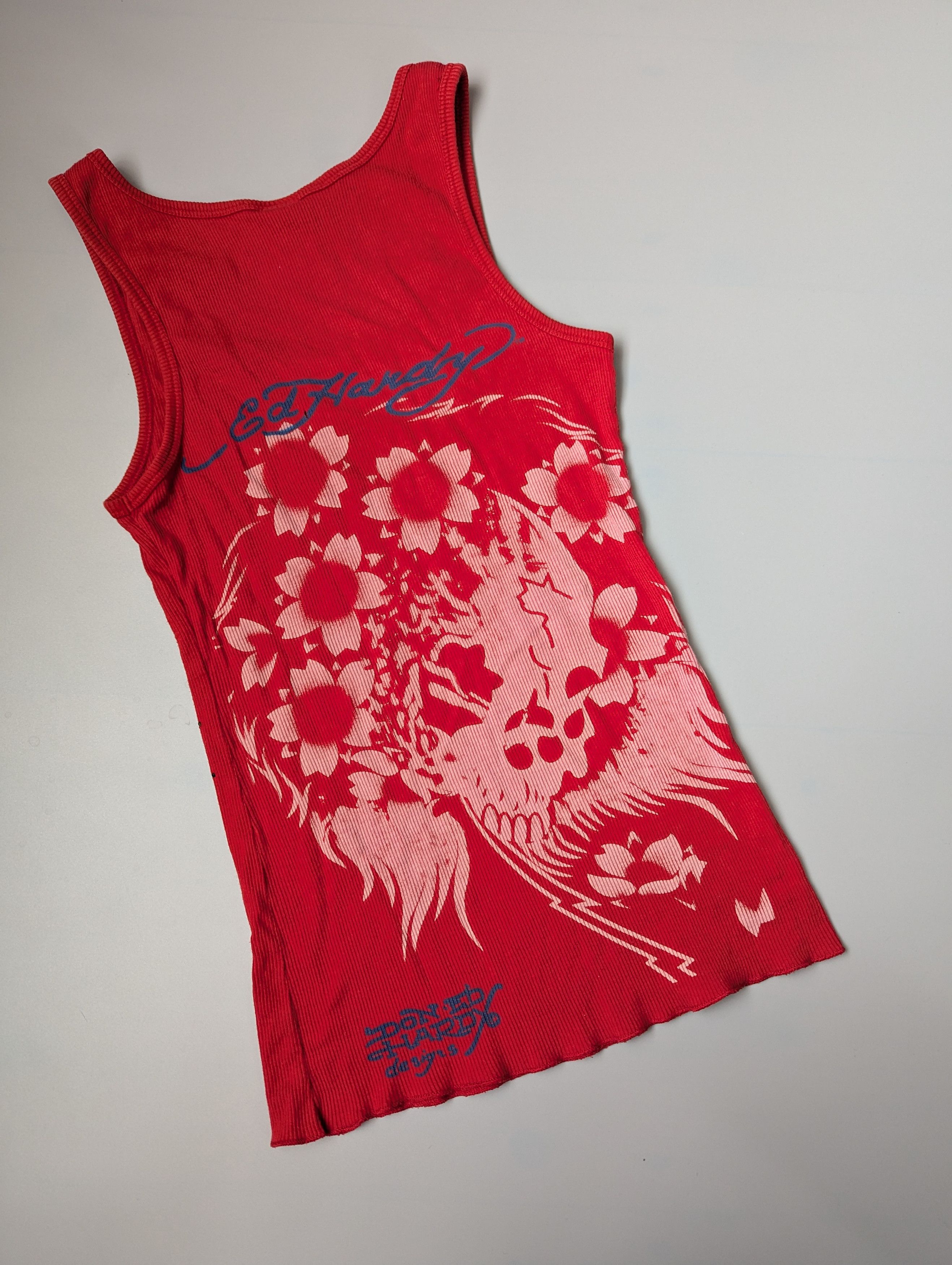 Christian Audigier Christian audigier x Ed hardy drip logo tank top Size US M / EU 48-50 / 2 - 2 Thumbnail