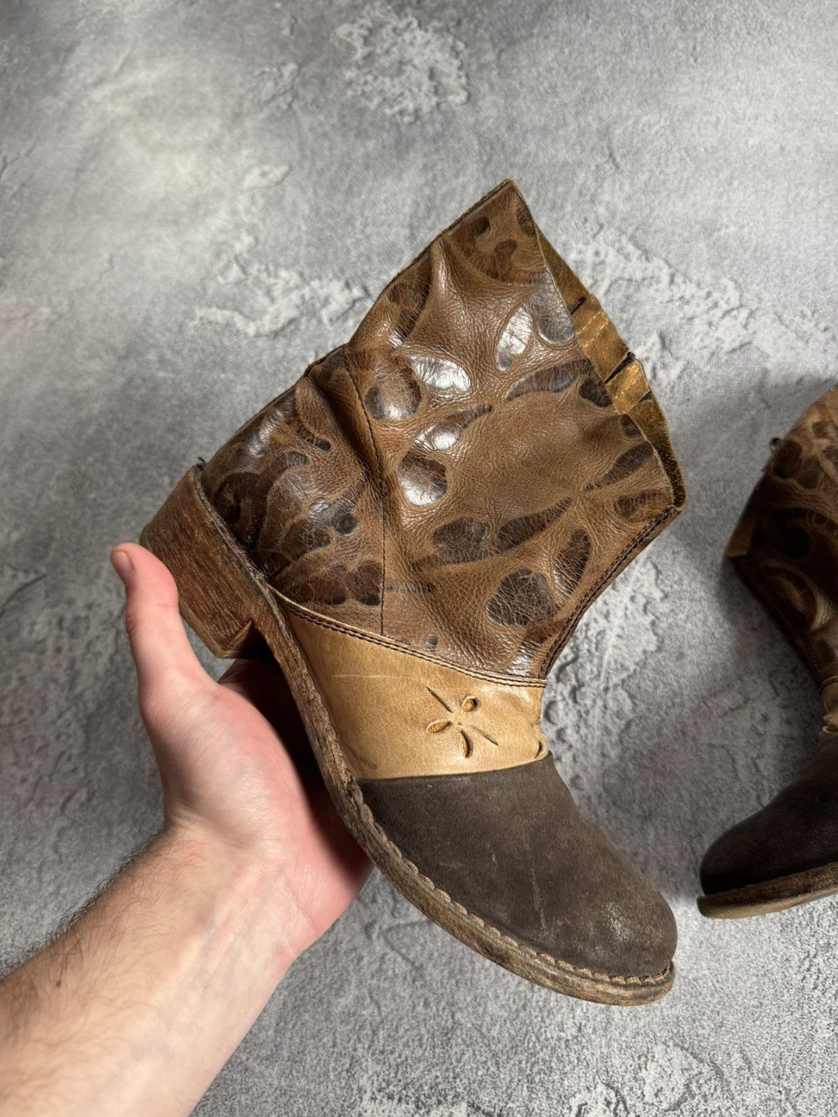 MoMA MOMA 38.5 wester cowboy shoes boots avantgarde retro Size US 8.5 / IT 38.5 - 7 Thumbnail