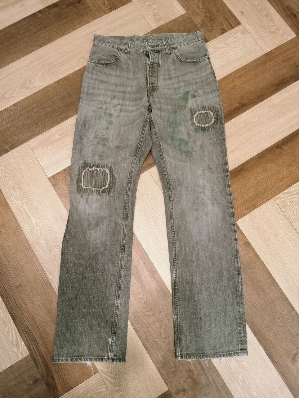 PPFM VINTAGE PPFM JAPAN DISTRESSED JEANS Size US 33 - 1 Thumbnail