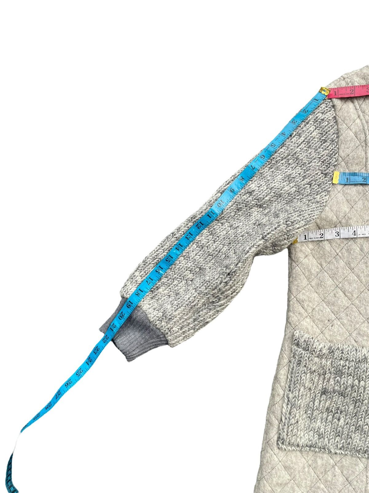 Japanese Brand Mind Form Acha Mohair Quilted Jacket Size S / US 4 / IT 40 - 13 Thumbnail