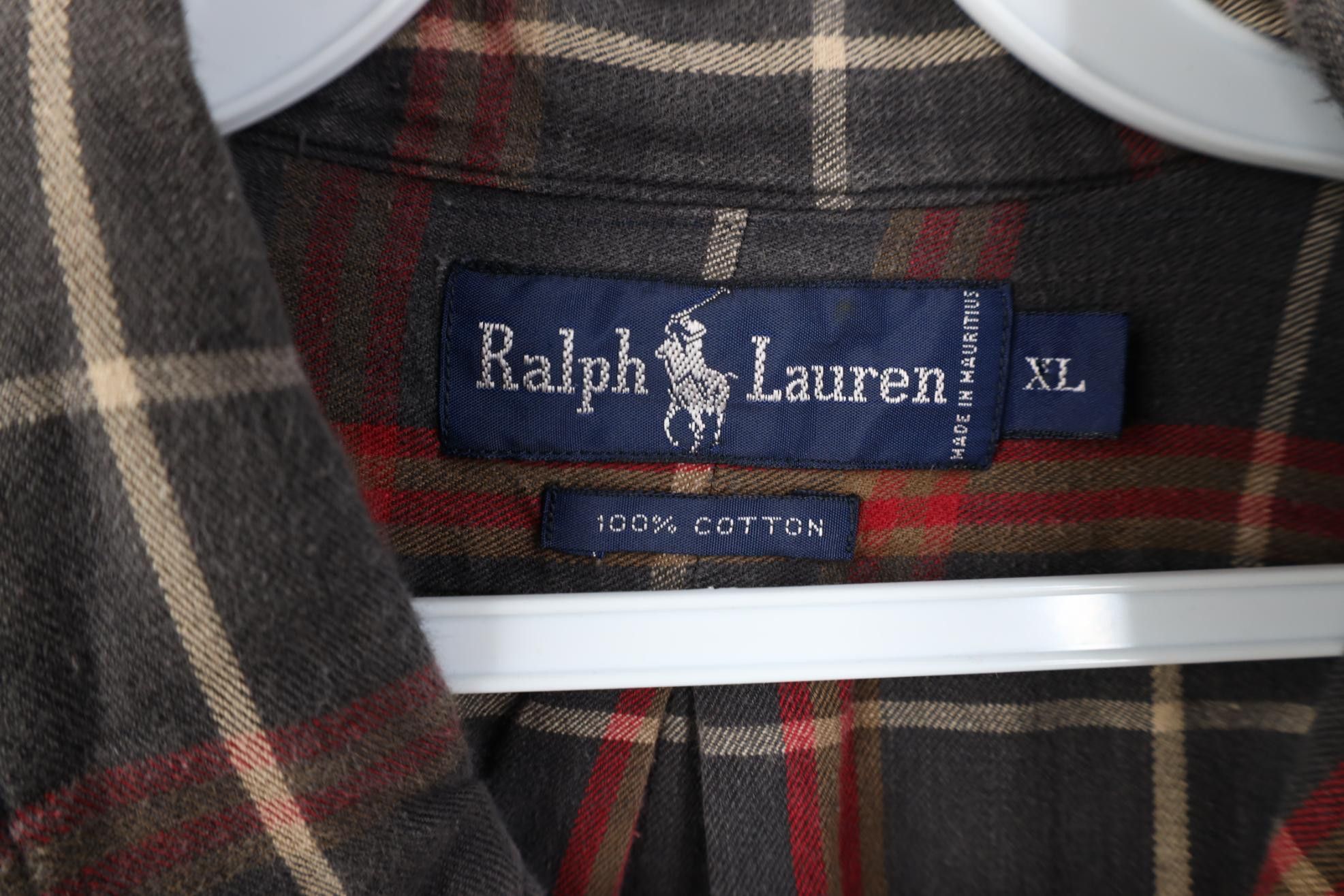 Polo Ralph Lauren Vintage 90s Ralph Lauren Collared Button Down Shirt Plaid Size US XL / EU 56 / 4 - 9 Thumbnail