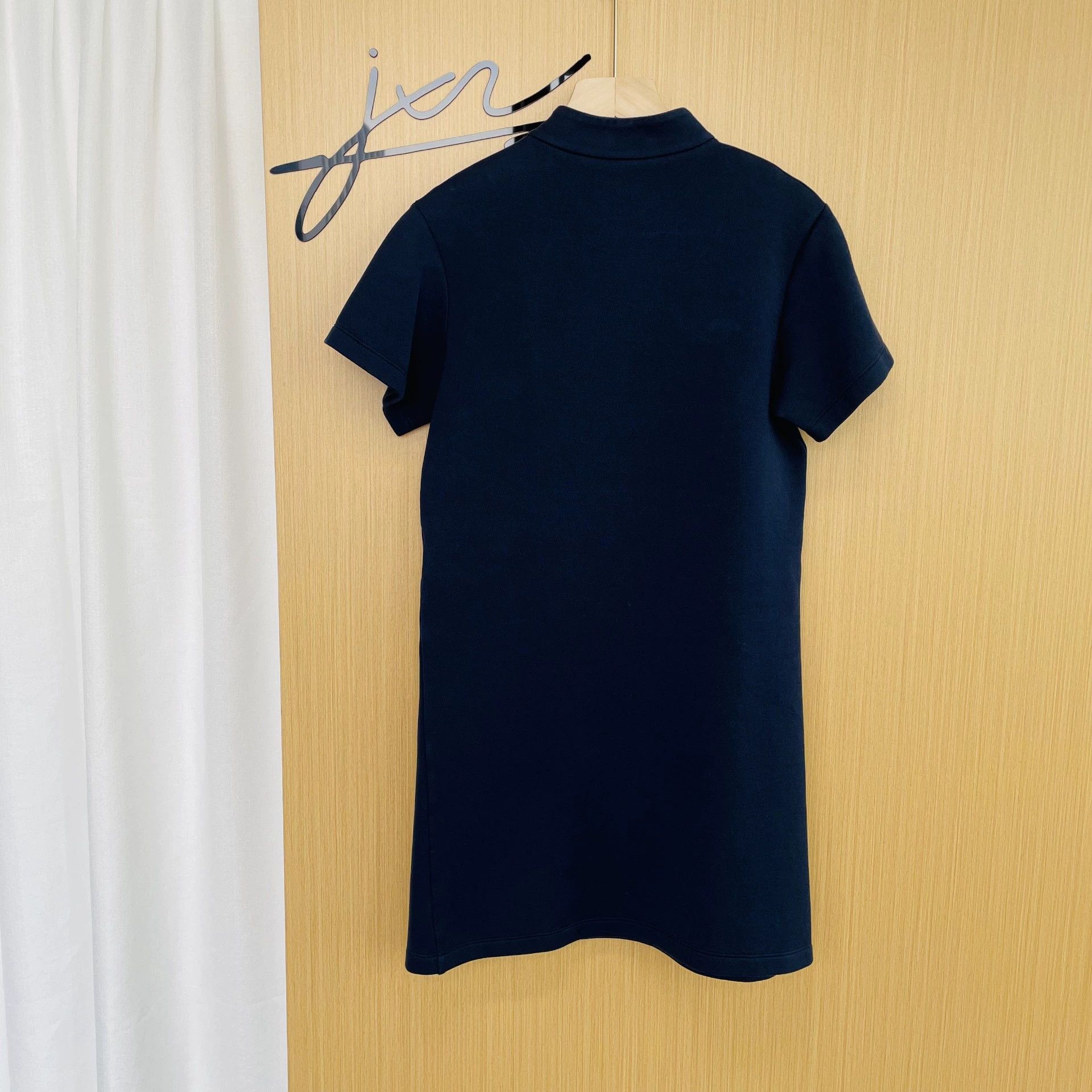 Louis Vuitton LV 99 New Turtleneck Logo Print Short Sleeve Blue XS Dress Size XS / US 0-2 / IT 36-38 - 2 Thumbnail