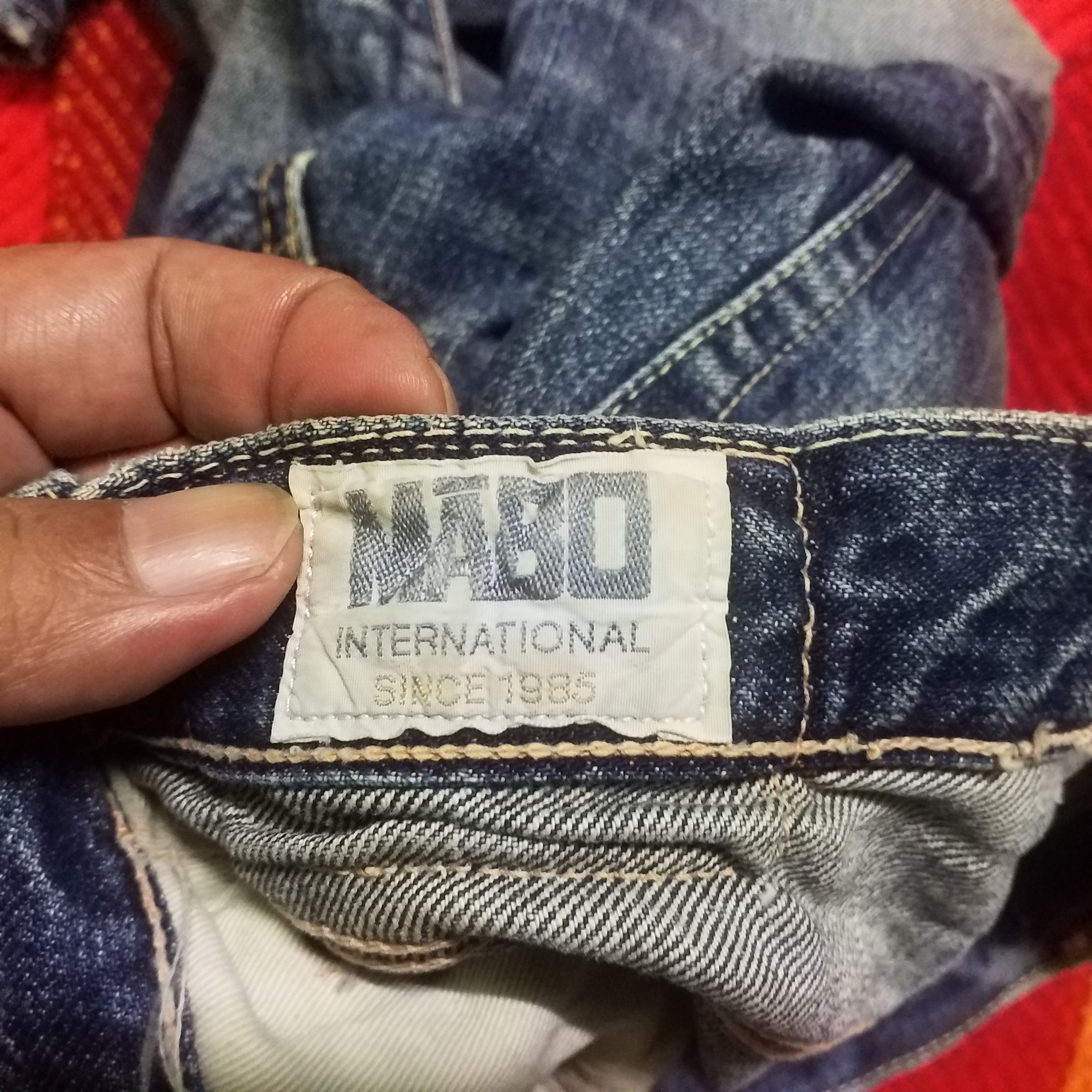 Japanese Brand VINTAGE MABO SALVAGE NICE TRAIL Size US 28 / EU 44 - 8 Thumbnail