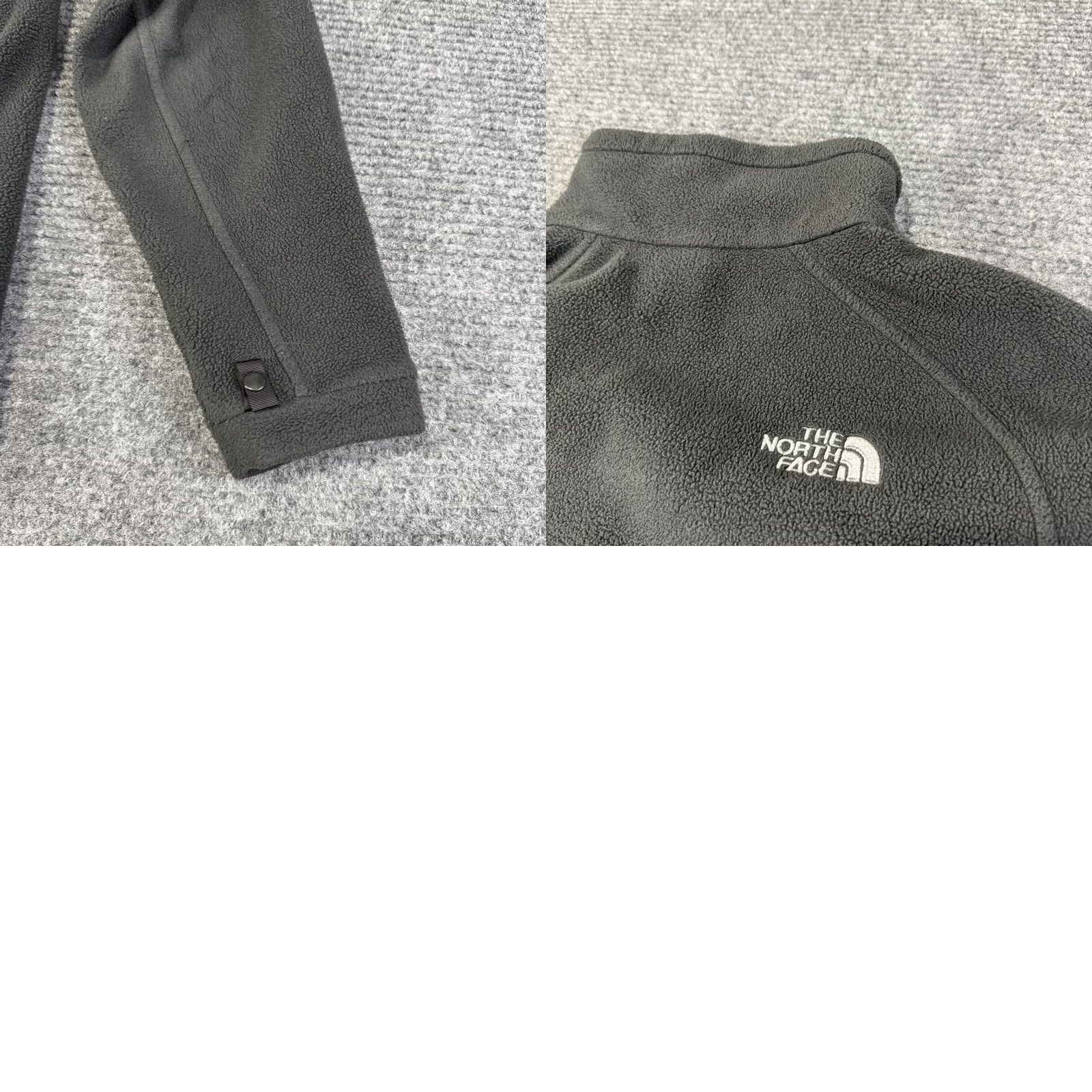 The North Face The North Face Jacket Mens Small Gray Fleece Full Zip Outdoor Hiking Travel Size US S / EU 44-46 / 1 - 9 Thumbnail
