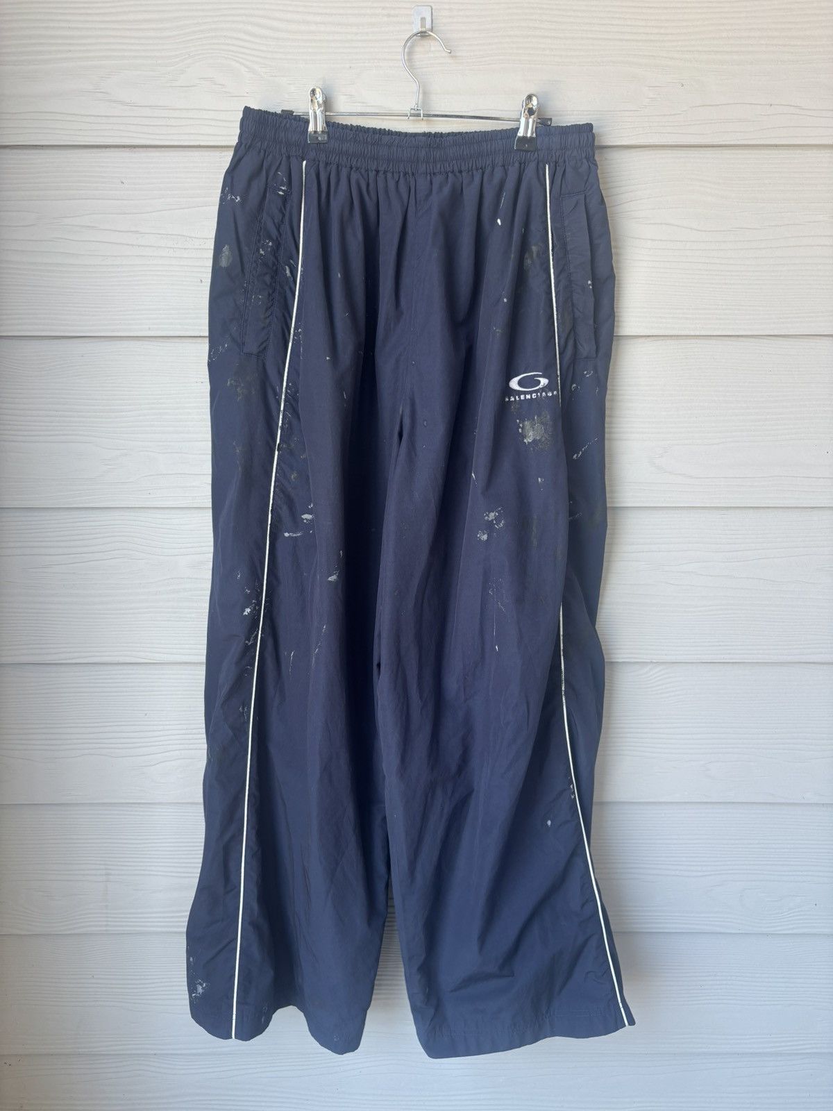 Balenciaga Balenciaga Paint Splatter Track Pants Size US 32 / EU 48 - 1 Thumbnail