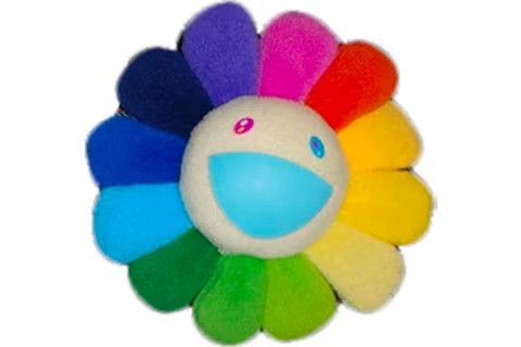 Takashi Murakami Takashi Murakami Flower Plush Pin Rainbow/White Size ONE SIZE - 1 Preview