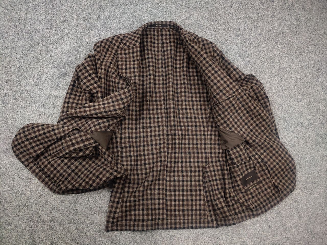 Windsor Smith Windsor Italy Design wool cashmere Brown Blazer jacket Size US L / EU 52-54 / 3 - 14 Thumbnail