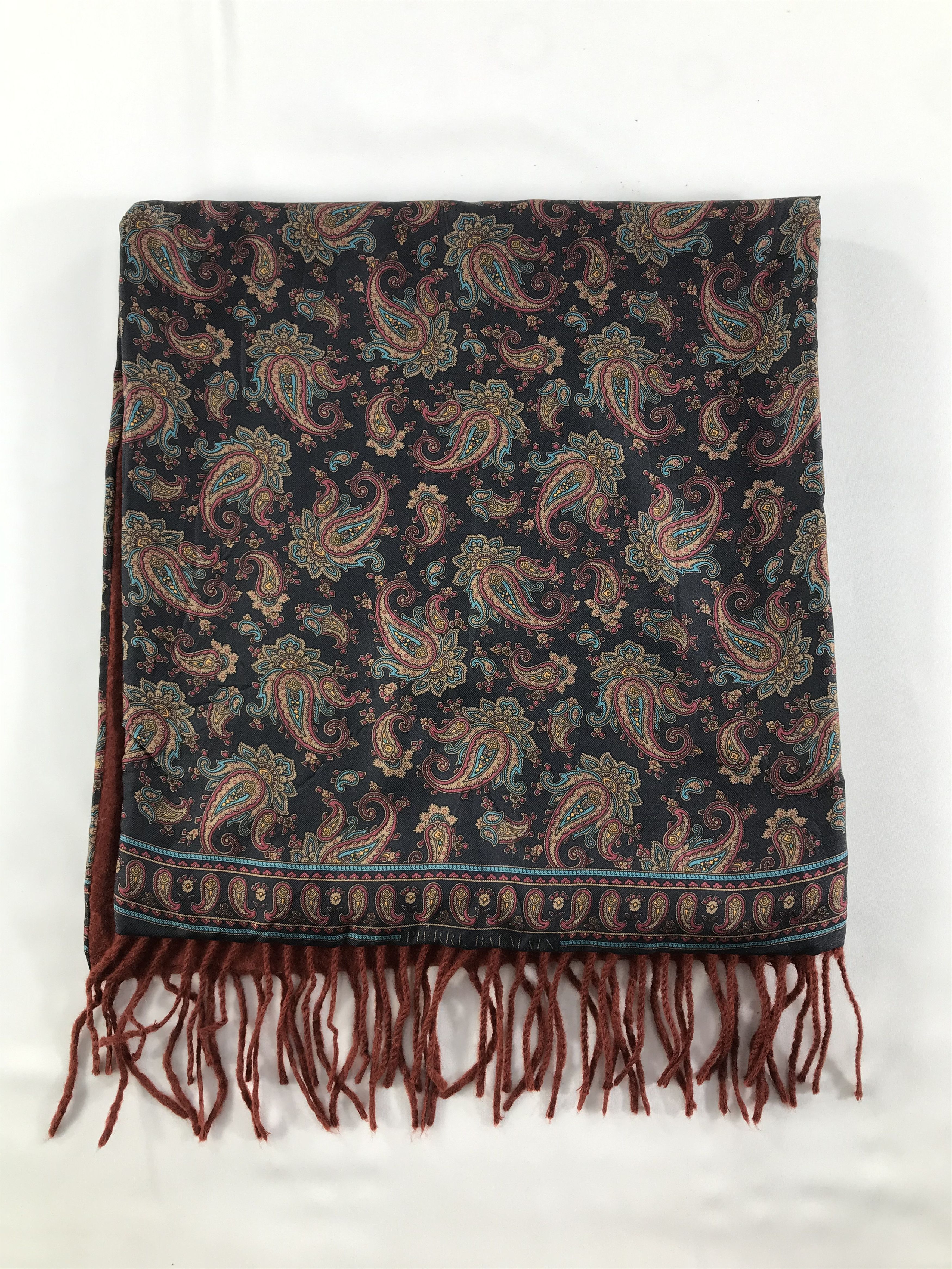 Vintage Vintage Pierre Balmain Scarf / Muffler / Neckwear - WW2969 Size ONE SIZE - 2 Thumbnail