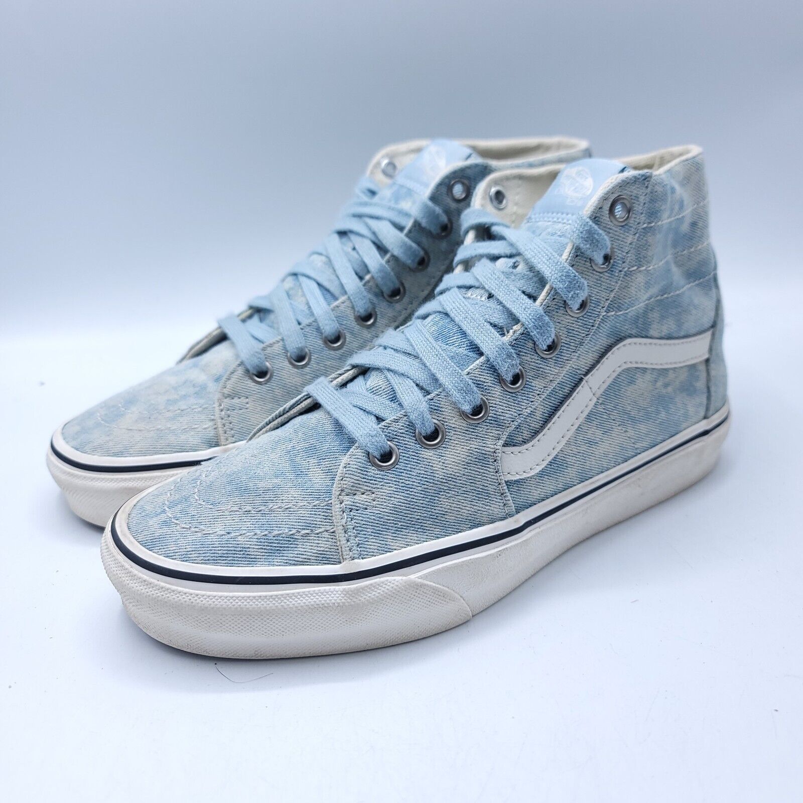 Sneakers Vans Sk8 Hi Boys Vans Sk8-Hi Reissue Acid Denim Black 