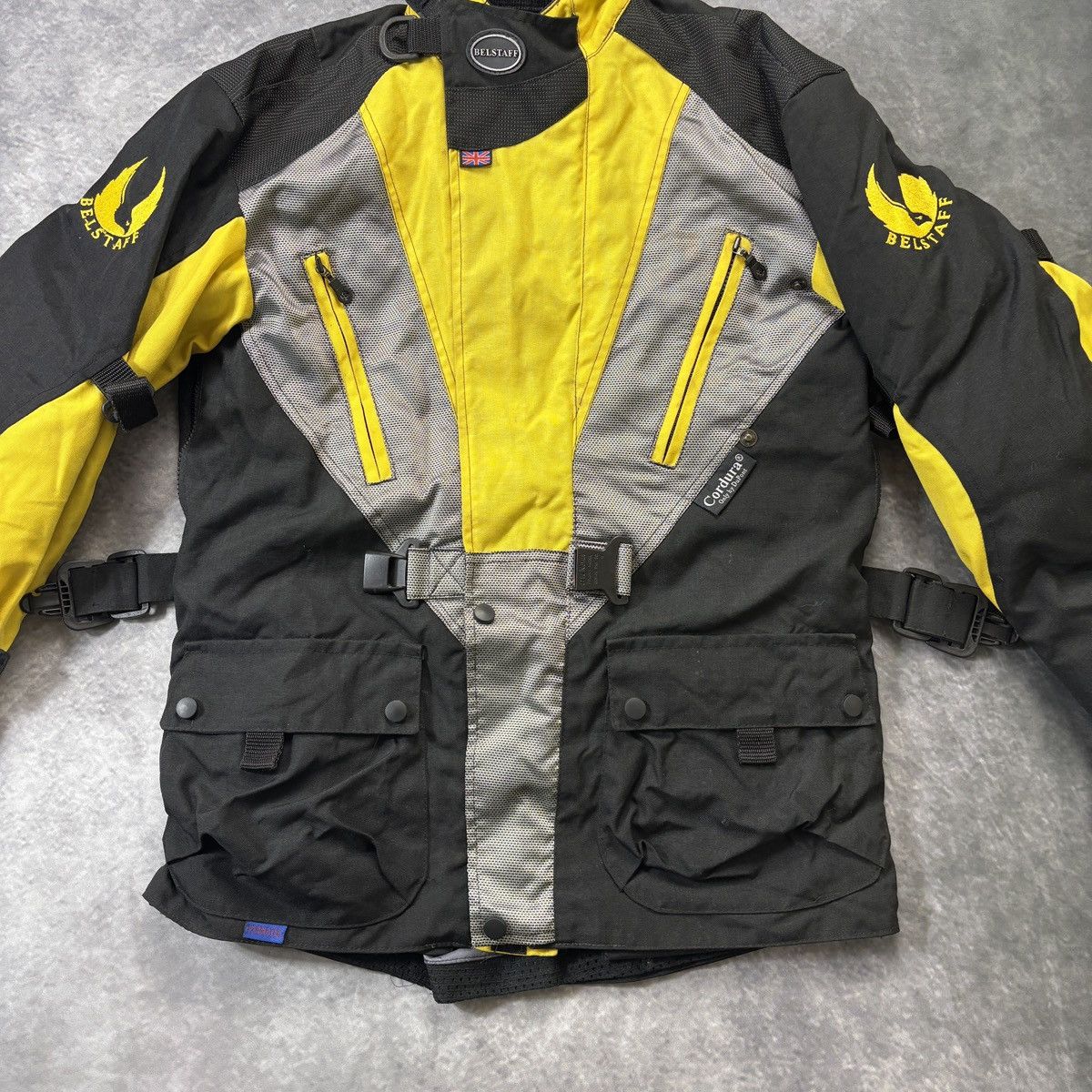 Belstaff × Vintage Vintage Belstaff Motorcycle Jacket Armoured Bondage Utility Size US S / EU 44-46 / 1 - 5 Thumbnail