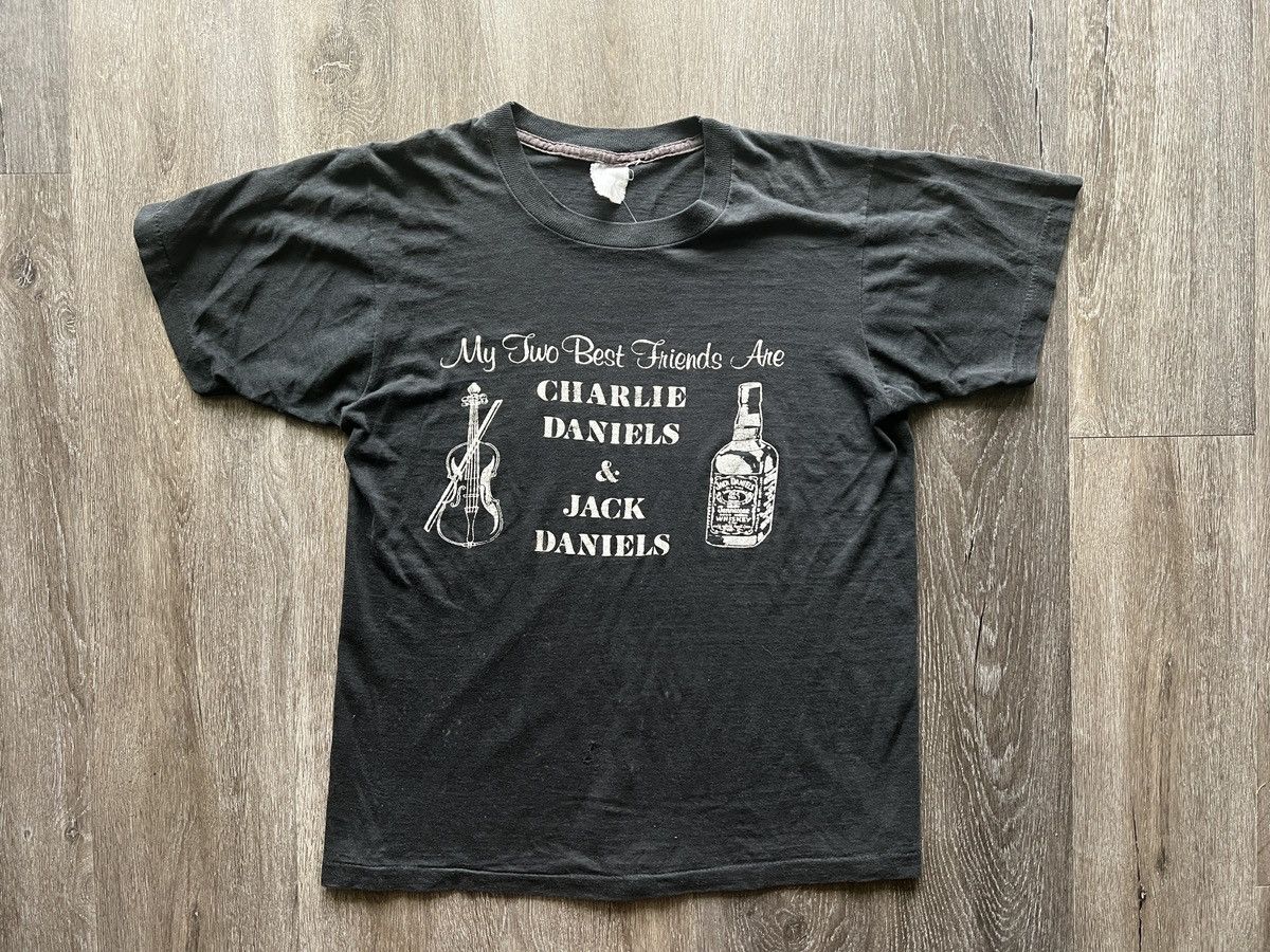 T-shirt Vintage The Charlie Daniels Band - Bianca, Taglia S-234XL - Nuova Con Etichette - Foto 6