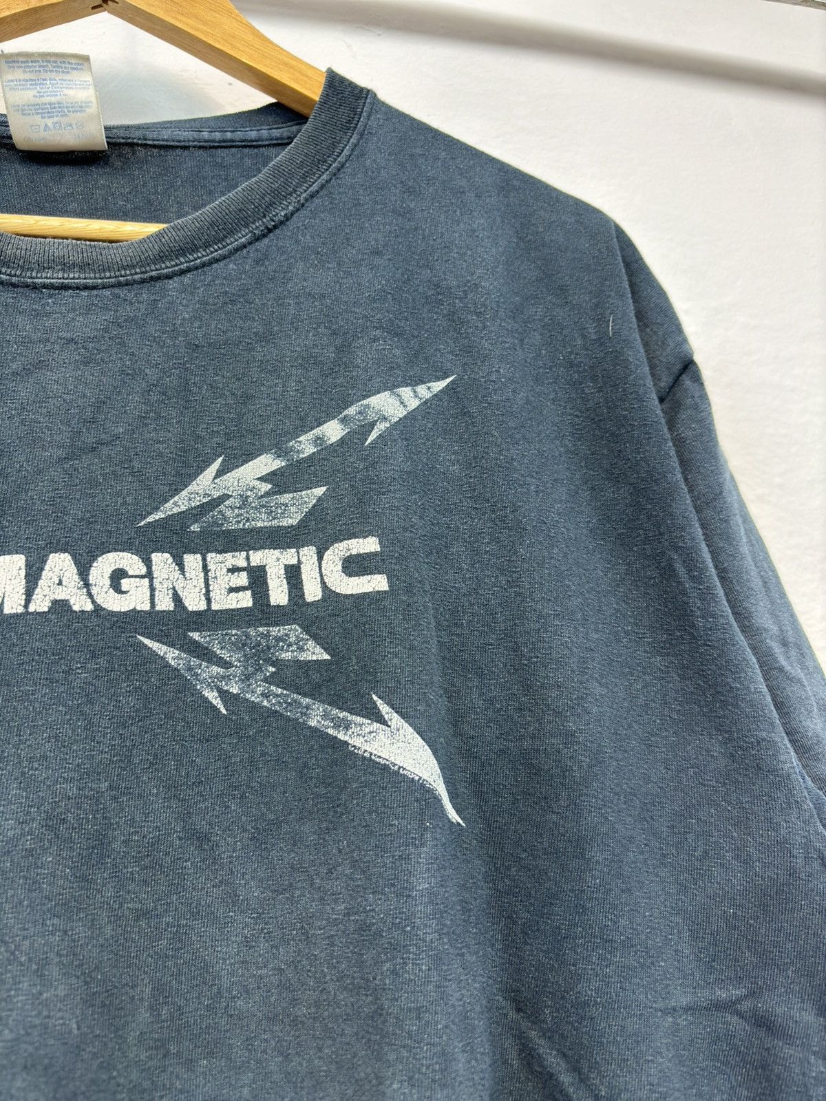 Band Tees × Vintage Vintage 2010 Metallica Death Magnetic World rock Tour Tee Size US L / EU 52-54 / 3 - 2 Thumbnail