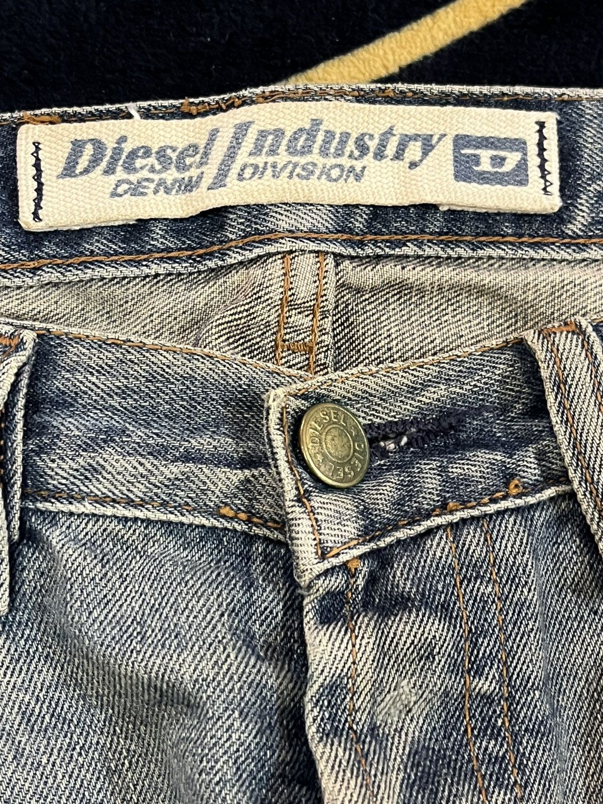 Diesel × Diesel Black Gold Vintage Diesel Mudwash Distressed Denim Size US 31 - 8 Thumbnail