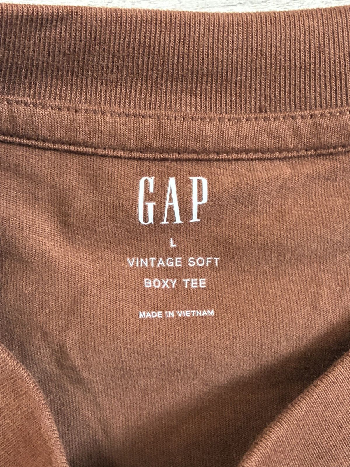 Gap Gap Vintage Soft Boxy Tee Size Large Size US L / EU 52-54 / 3 - 3 Thumbnail